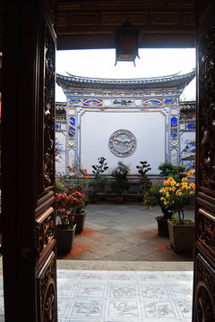 云南大理 喜洲嚴(yán)家民居