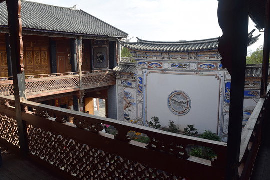 云南大理 喜洲嚴(yán)家民居