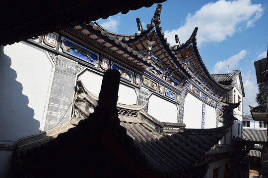 云南大理 喜洲嚴(yán)家民居