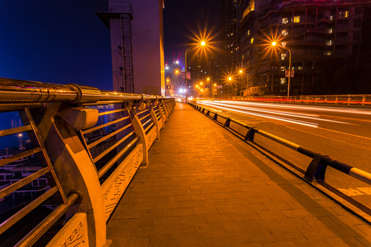 城市夜景 燈光