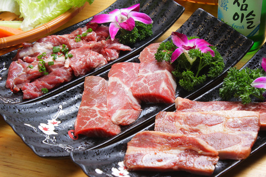 護(hù)心肉 雪花肉 牛仔骨 烤肉