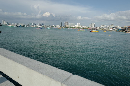 芭提雅 海邊 港口 泰國(guó) 風(fēng)景