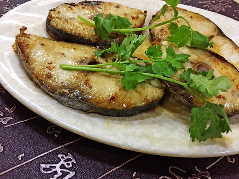 香煎馬鮫魚