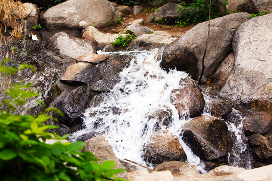 瀑布 山泉水 小溪 山澗流水
