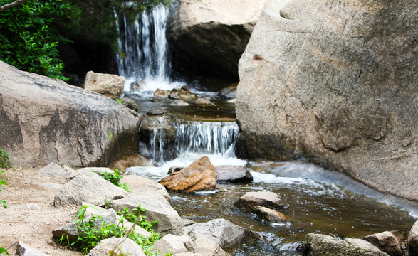 瀑布 山泉水 小溪 山澗流水