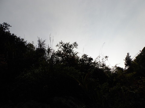天空山影