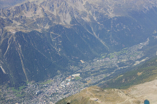 阿爾卑斯山 霞慕尼小鎮(zhèn)