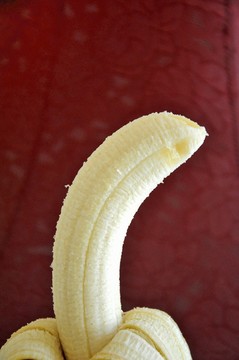剝開的香蕉