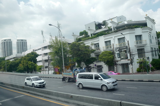 泰國(guó) 曼谷 城市 街道 道路
