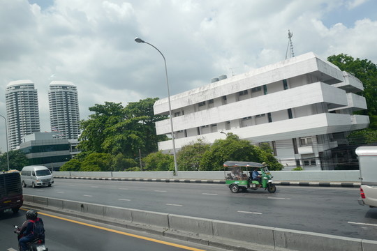 泰國(guó) 曼谷 城市 街道 道路