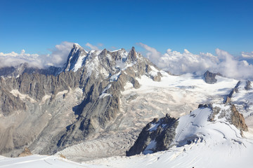 阿爾卑斯山 阿爾卑斯雪山 雪山