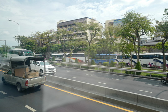 泰國(guó) 曼谷 城市 街道 道路