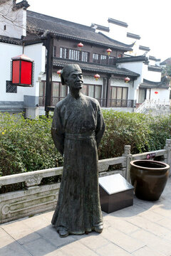 南京 江南貢院 雕塑 銅雕