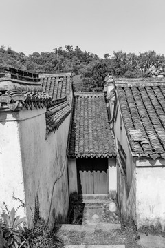 寺廟房門 江南房門 房門 寺院