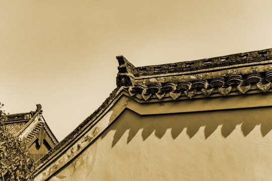 古建筑屋脊 古建筑屋頂
