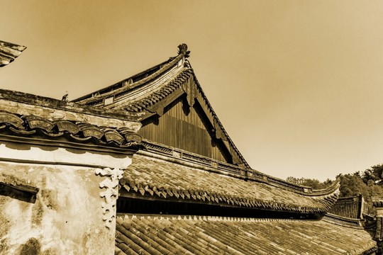 中式建筑中國(guó)元素 古建筑