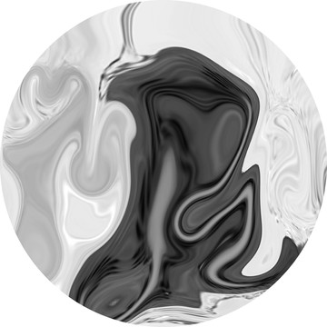 抽象黑白水墨藝術(shù)