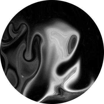 抽象新中式水墨墨跡