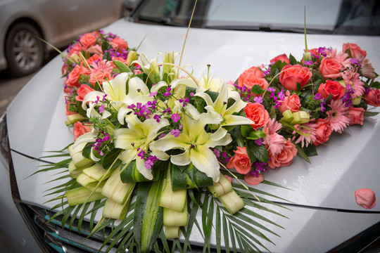 婚禮 花車