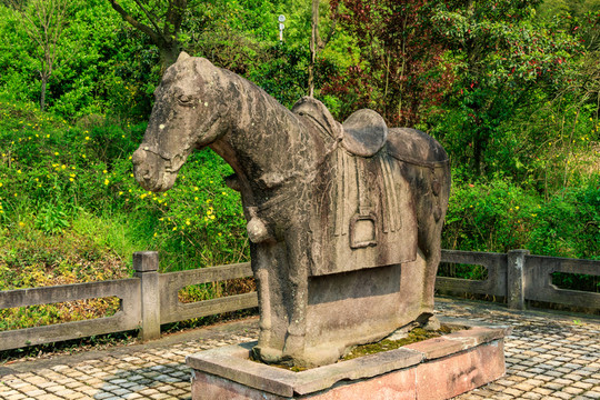 石馬雕塑 雕刻 石頭雕塑