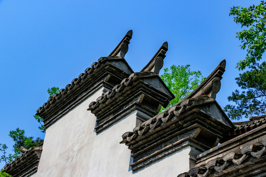 馬頭墻 老房子 中式建筑 古