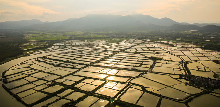 夕陽(yáng) 水鄉(xiāng)