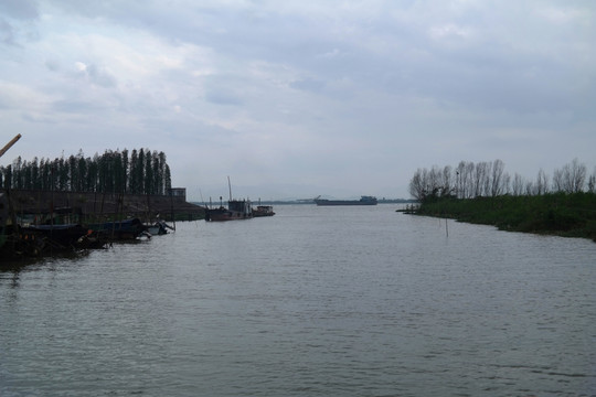 三江漁業(yè)隊內(nèi)河美景