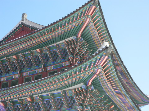 韓國故宮外觀重檐