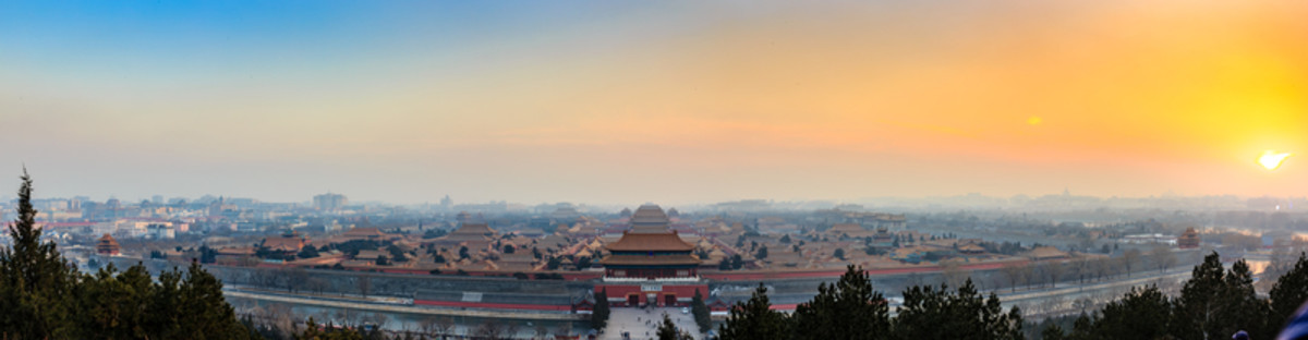 故宮博物院全景