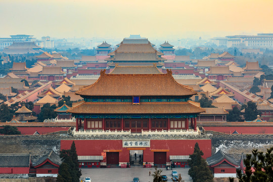 故宮博物院全景