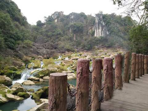 小河  山澗