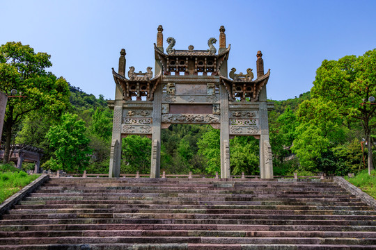 古代牌坊 牌坊 石雕牌坊