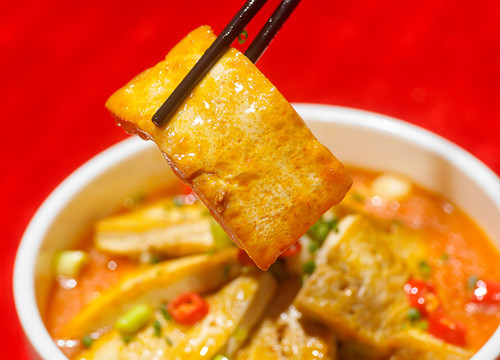 澆汁豆腐