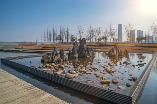中國江蘇省無錫宜興市城市風光