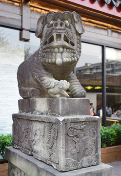 中華神獸石雕 神豬