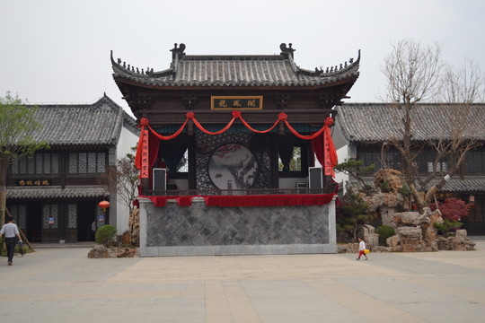 古城風(fēng)景 戲臺(tái)