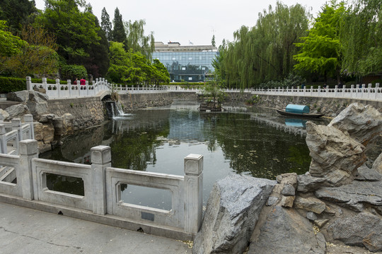 北京棍貝子府花園遺址