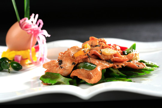 黑豆 青椒炒肉