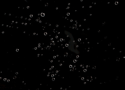 氣泡 水中