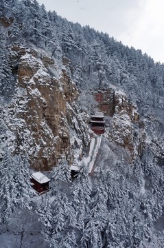 恒山雪景