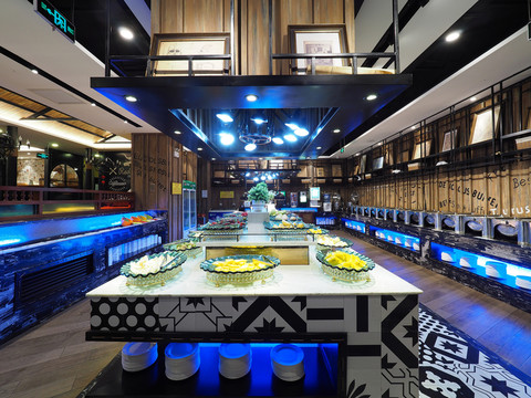 自助餐選餐區(qū)