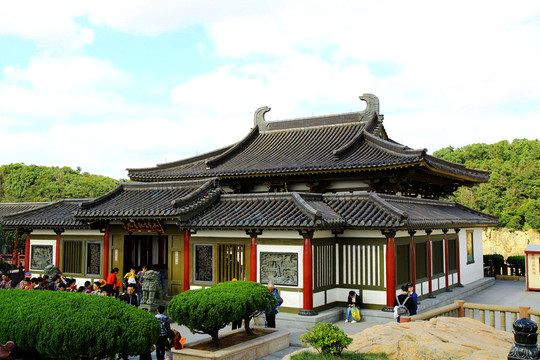 普陀山 佛教 建筑