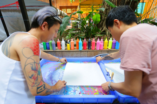 body marbling創(chuàng)作