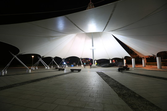 廣場(chǎng)夜景