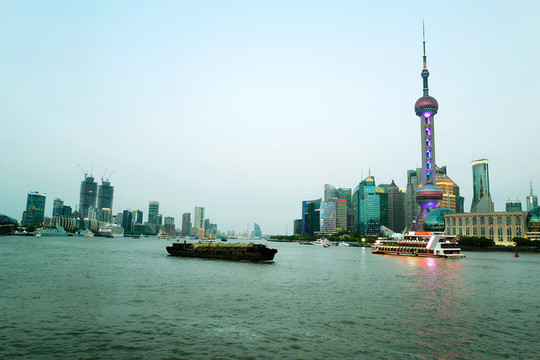 上海外灘 夜景 上海 上海市