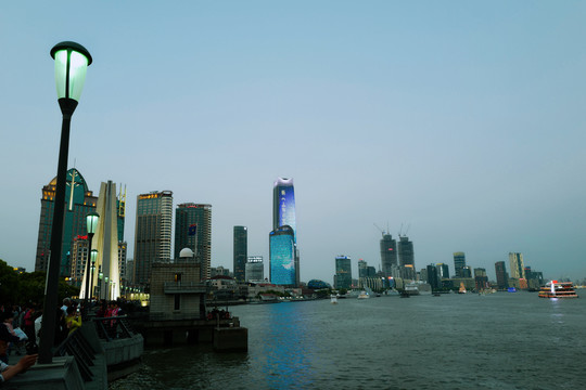 上海外灘 夜景 上海 上海市