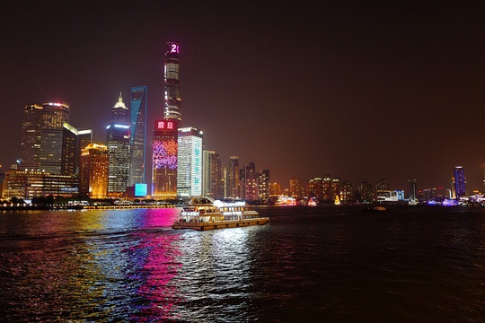 上海外灘 夜景 上海 上海市
