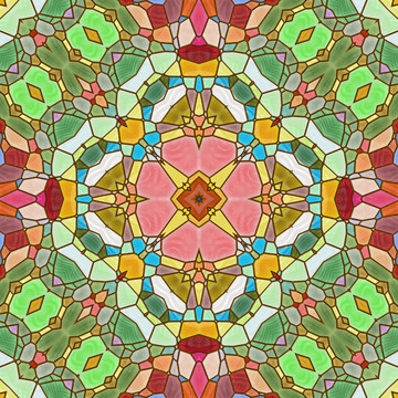 染色玻璃