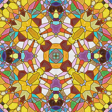 染色玻璃
