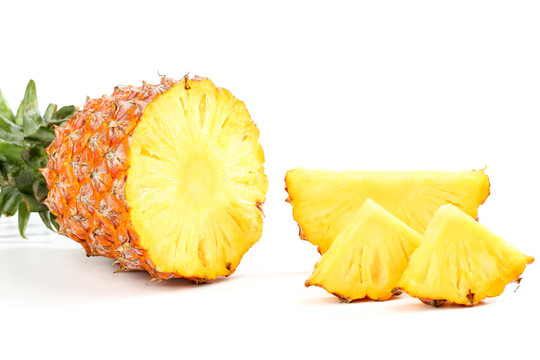 臺灣鳳梨 菠蘿 水果切面